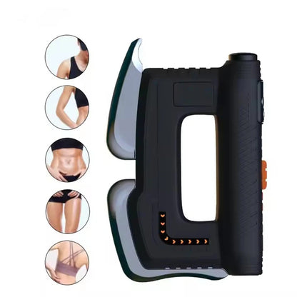 Multi-Function EMS Gua Sha Fascia Massager with Heat