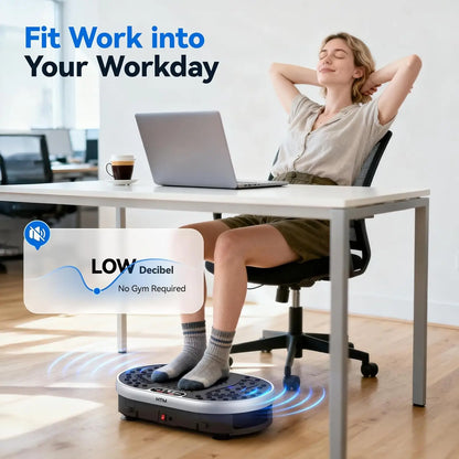 Vibration Plate Exercise Machine – 120 Speeds, 9 Programs