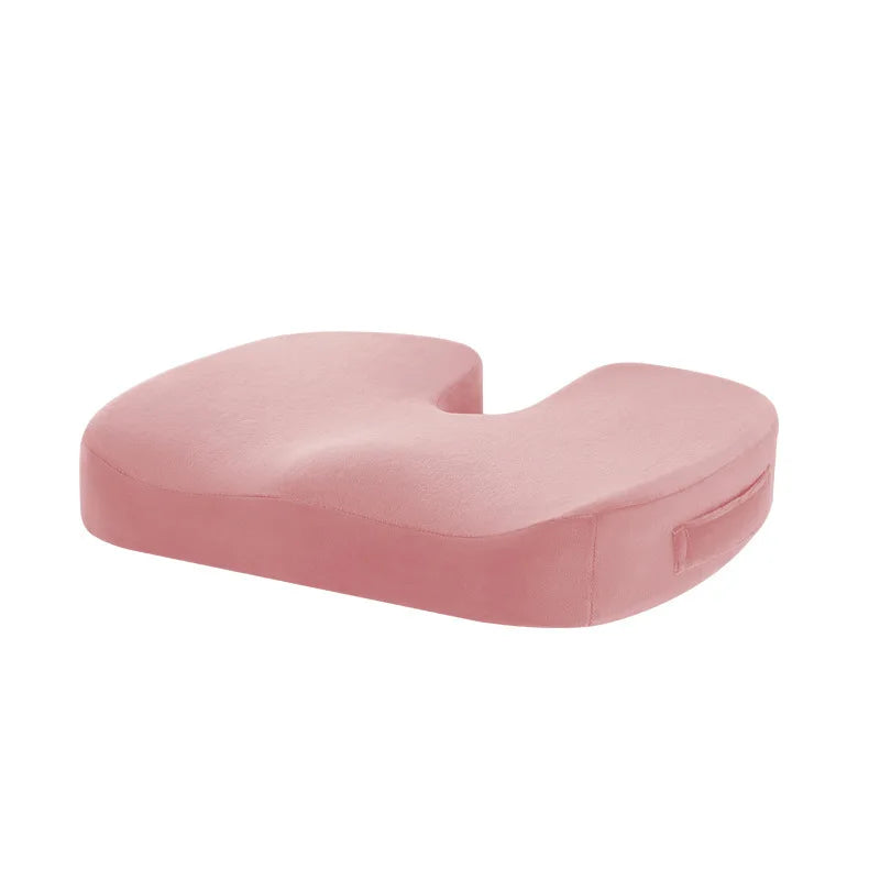 Cooling Gel Seat Cushion for Office Chair | Memory Foam Coccyx Pillow with Non-Slip Base for Tailbone & Back Pain Relief