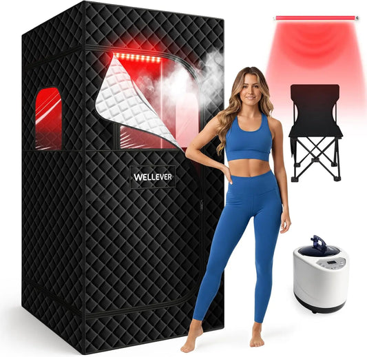 Portable Infrared Steam Sauna Tent – Home Detox & Relaxation