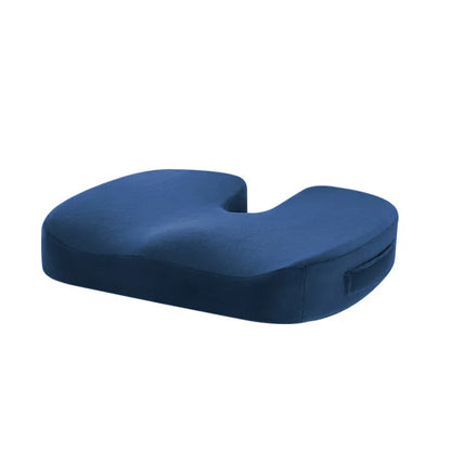 Cooling Gel Seat Cushion for Office Chair | Memory Foam Coccyx Pillow with Non-Slip Base for Tailbone & Back Pain Relief