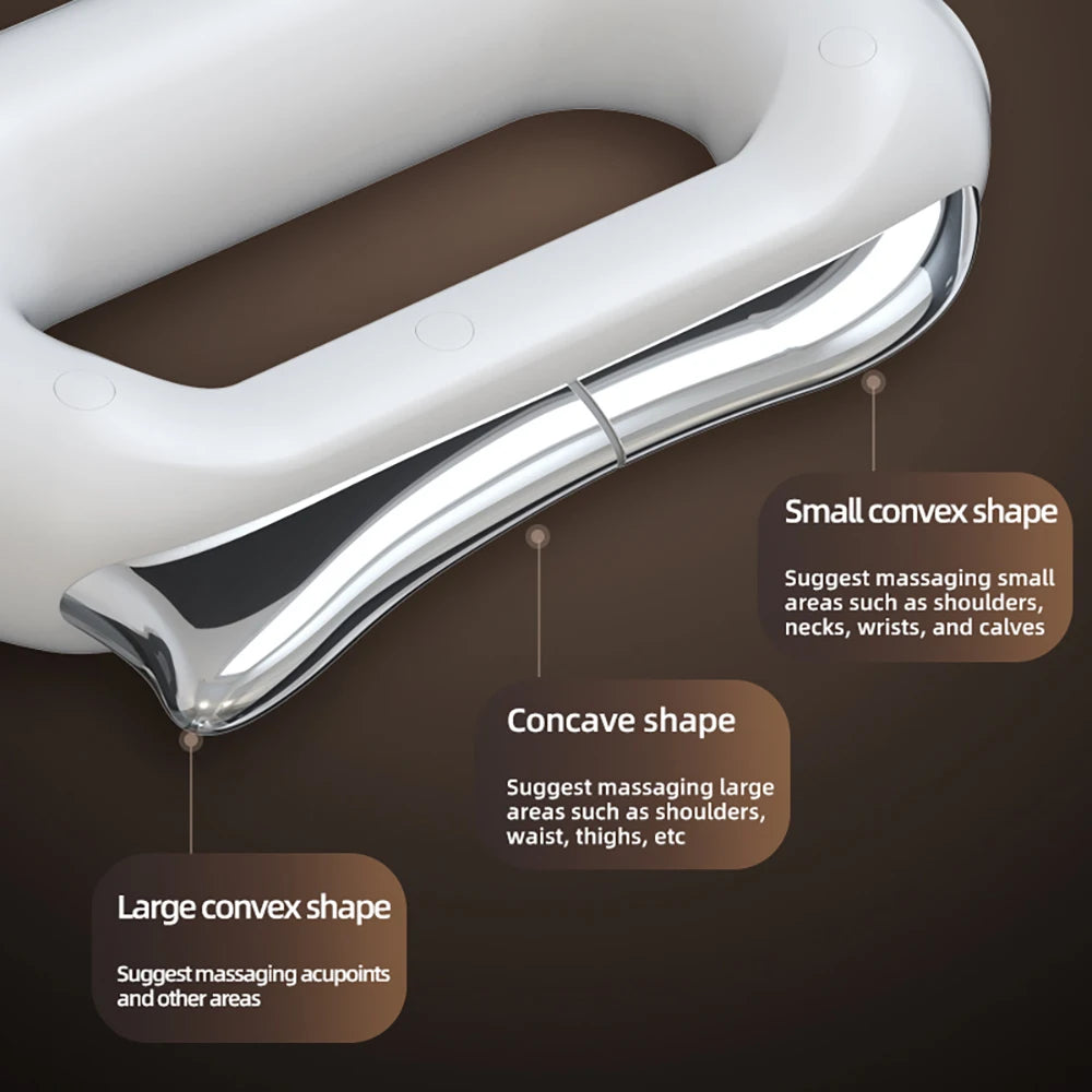 Electric Heating Fascia Massager – Microcurrent & Vibration