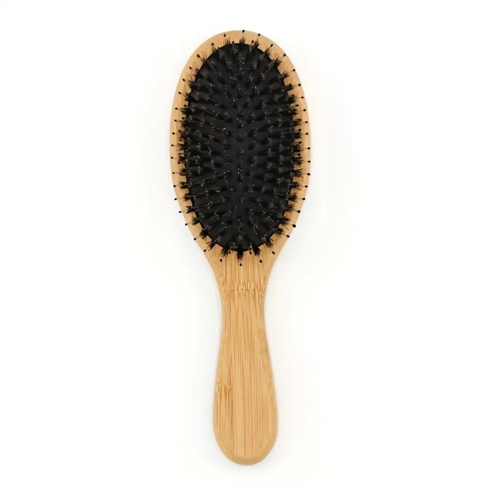 Natural Boar Bristle Hair Brush - vitaAsana