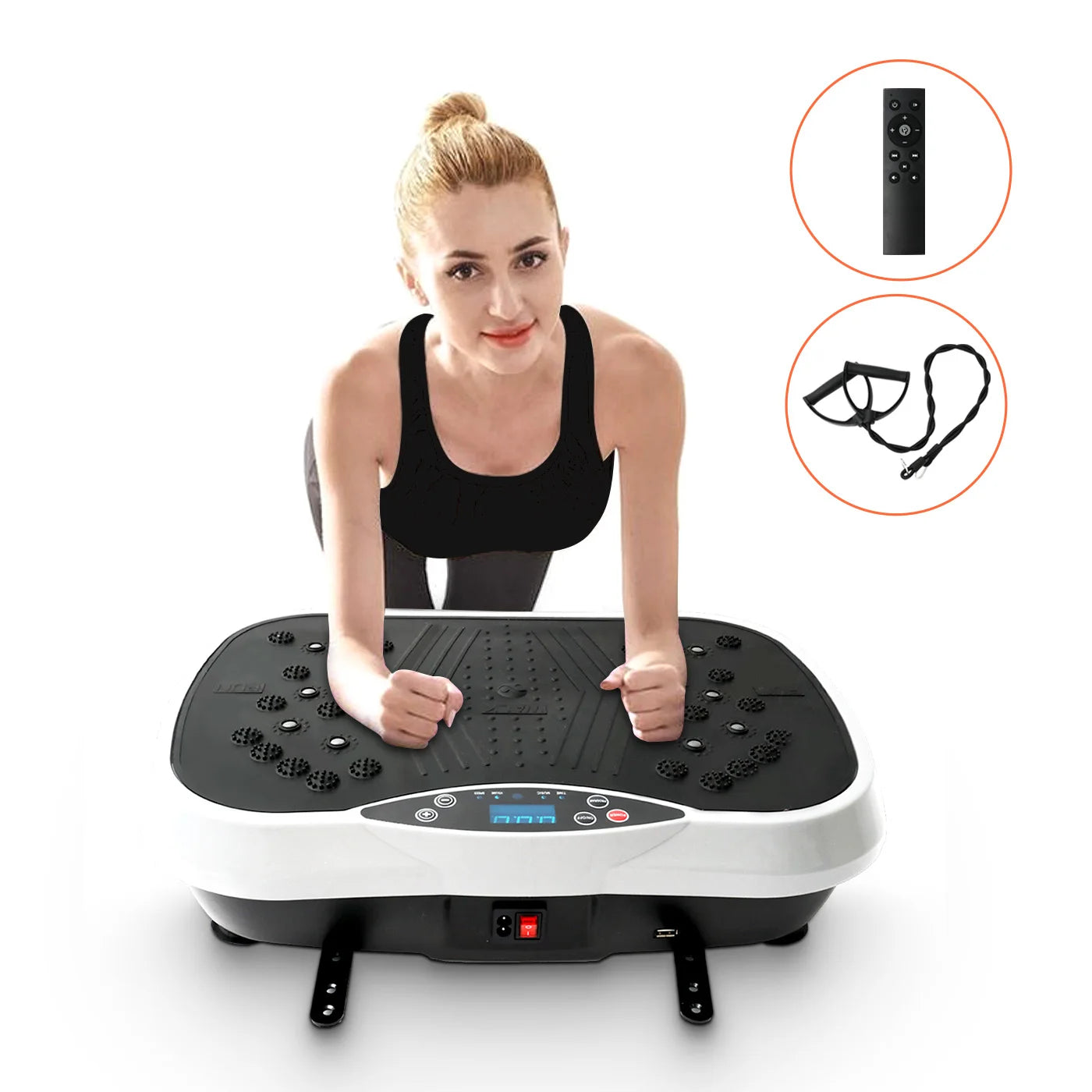 Vibration Plate Exercise Machine – 99-Level Full Body Trainer