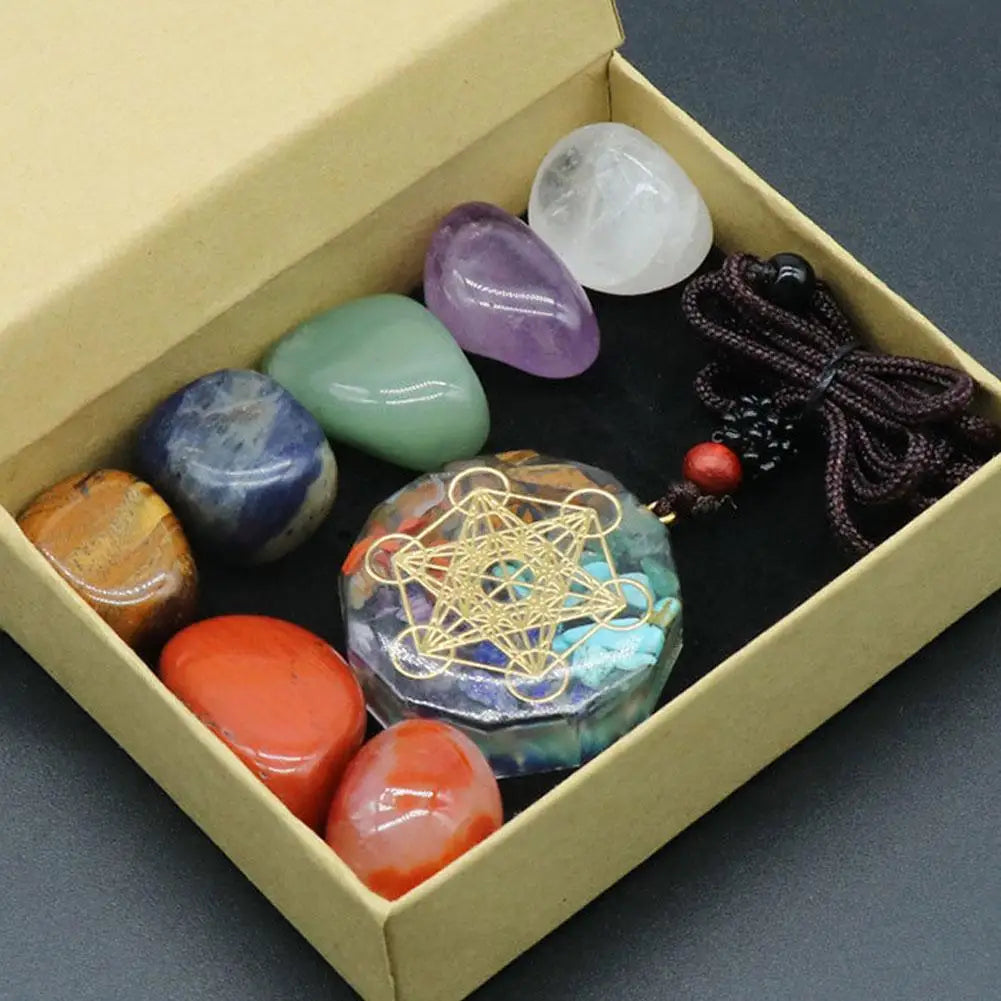 Chakra Balancing Crystal Kit - vitaAsana