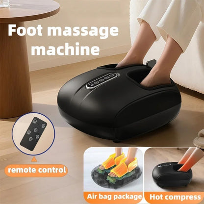 Foot Massager Machine with Heat | Electric Foot Massager with Air Compression and Kneading | Foot Massage Device