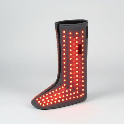 Red Light Therapy Boots | Heated Infrared Foot Wrap with Vibration for Daily Foot Recovery