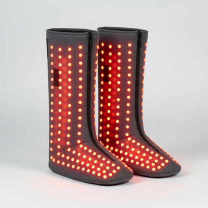 Red Light Therapy Boots | Heated Infrared Foot Wrap with Vibration for Daily Foot Recovery