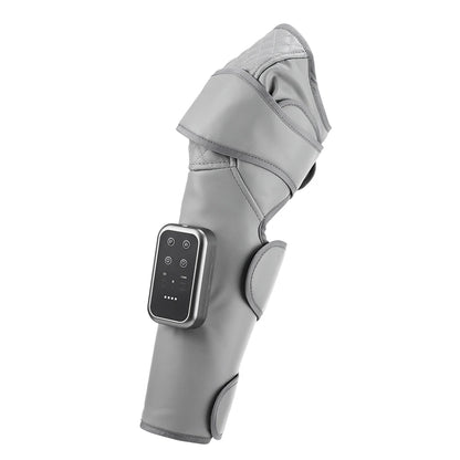 Calf & Knee Massager with Heat & Air Compression | Cordless Leg Wrap Massager, 3 Heat Levels, Muscle Relaxation & Circulation Support