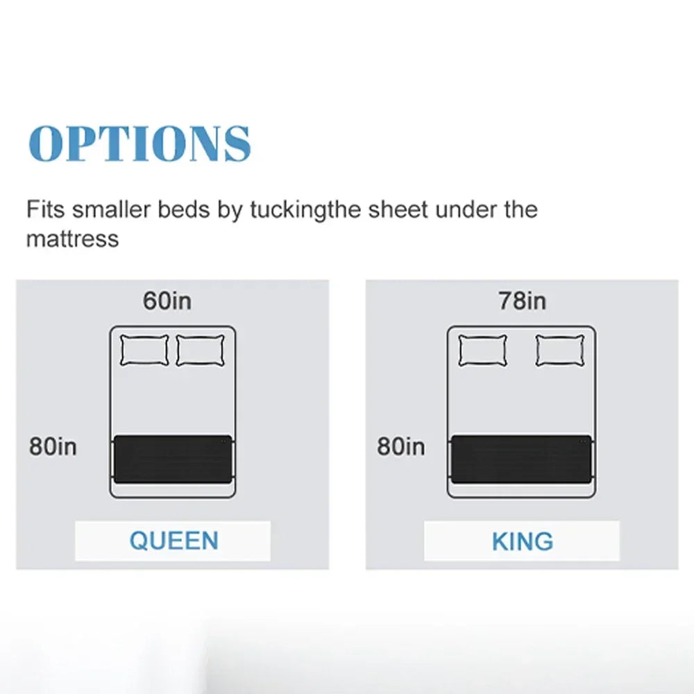 Grounding Mattress Pad With Conductive Cotton Surface