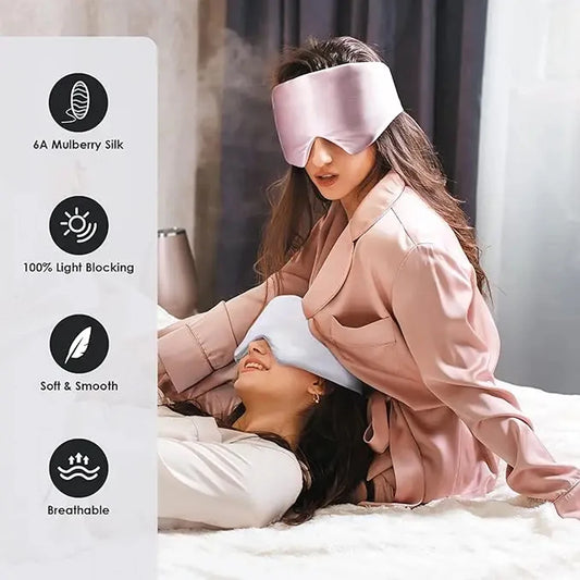 Silk Sleep & Meditation Mask - vitaAsana