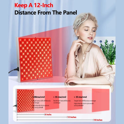 LED Red Light Therapy Panel Lamp – Skin & Pain Relief