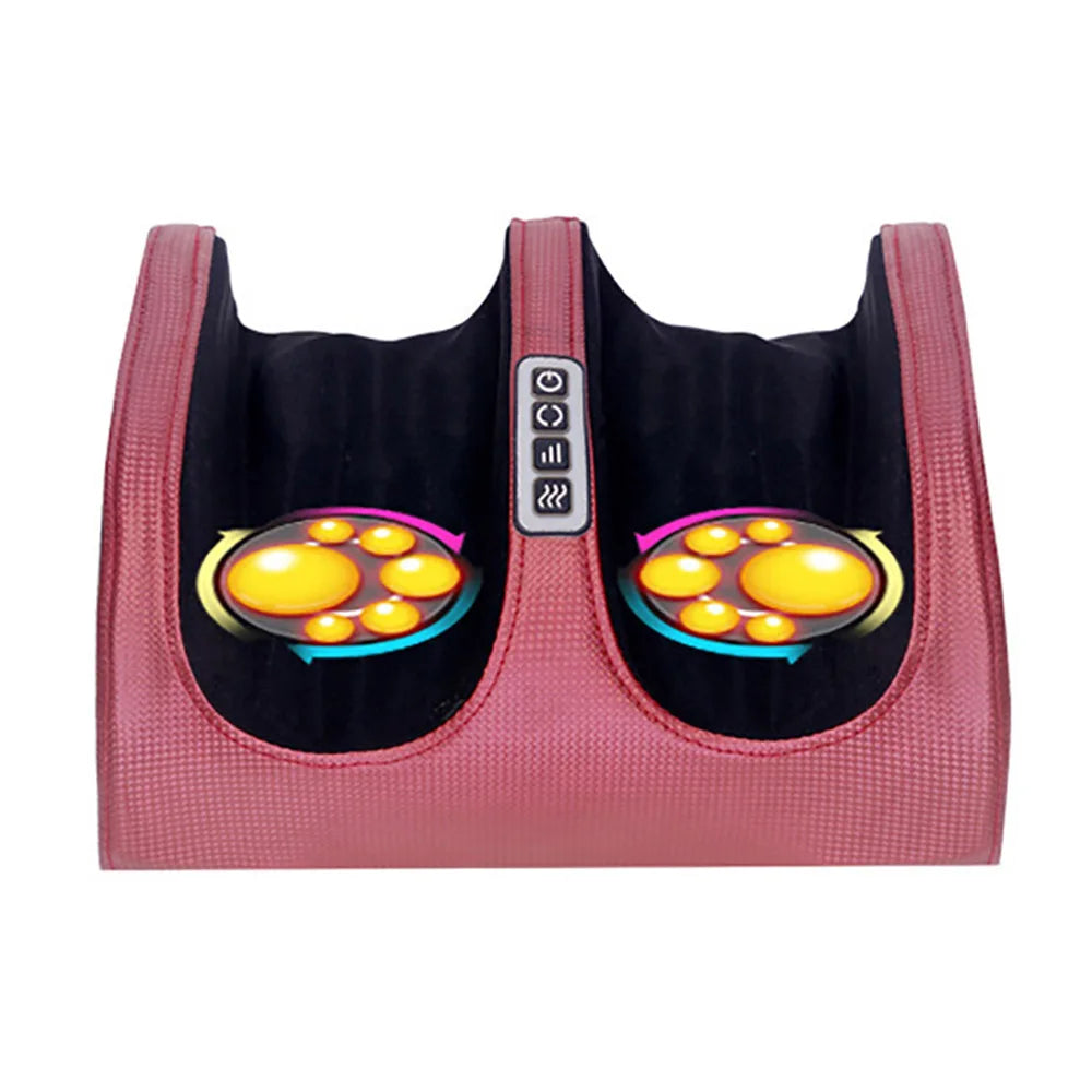 Shiatsu Foot Massager Machine with Heat | Foot Pain Relief & Circulation System with 12 Massage Nodes & Deep Kneading