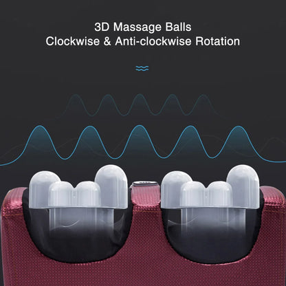 Shiatsu Foot Massager Machine with Heat | Foot Pain Relief & Circulation System with 12 Massage Nodes & Deep Kneading