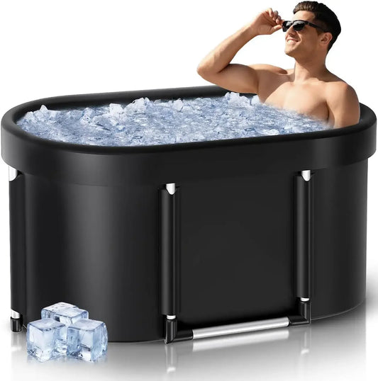 Foldable Ice Bath Tub for Adults – Portable Cold Plunge