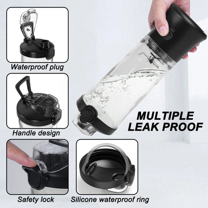 Portable Blender | 6-Blade | 600ML | Rechargeable | USB Type-C | Ice-Crushing Power