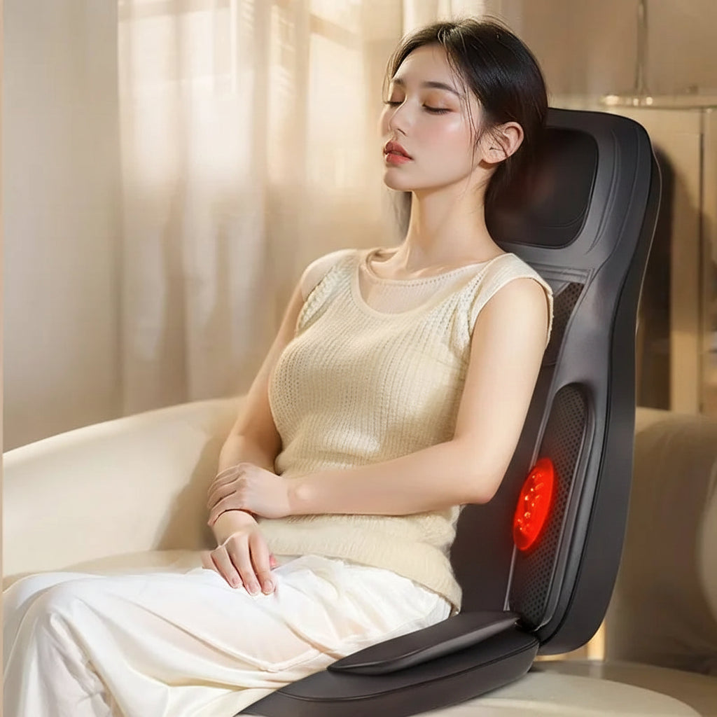 Heated Full Body Massage Seat Cushion for Chair & Car