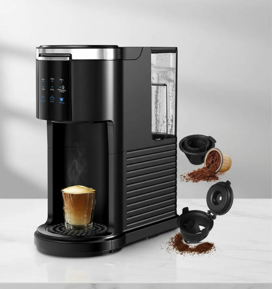 Dual Brew Coffee Maker | K-Cup & Ground Coffee, 5 Brew Sizes, 40oz Tank & Touchscreen Control