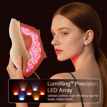 4D LED Light Therapy Face Mask – 4 Modes, 311 LEDs