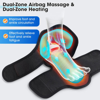 EMS Foot Massager Machine | TENS Foot Circulation Stimulator Pad, Adjustable Intensity