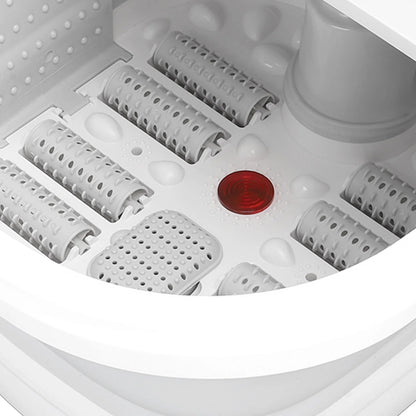Smart Foldable Foot Spa Soaker | 8L Capacity, 8 Massage Rollers, Remote Control & Adjustable Temperature | 420W Heated Foot Bath Tub