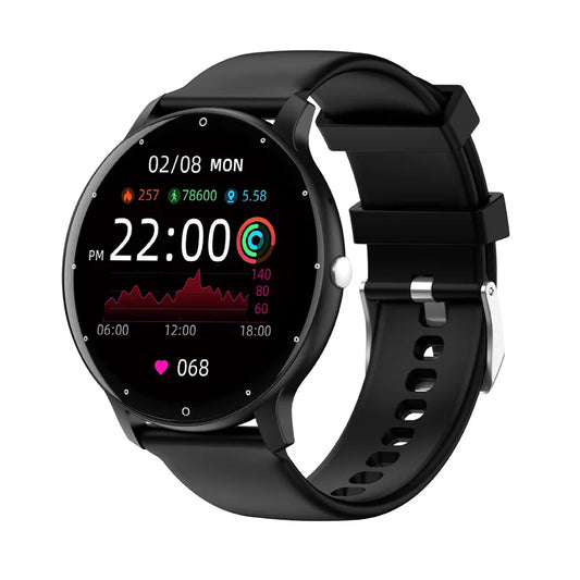 Smartwatch with Bluetooth Calling | Heart Rate & Sleep Tracker | 1.39” HD Screen | IP67 Waterproof | Compatible with Android & iOS Black
