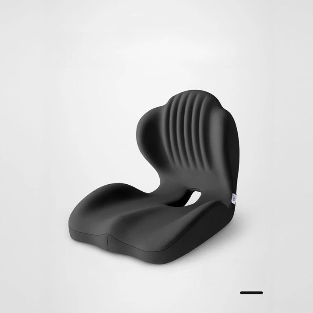 Seat Cushion with Back Support | Memory Foam Office Chair Cushion | Ergonomic Seat and Lumbar Support for Posture