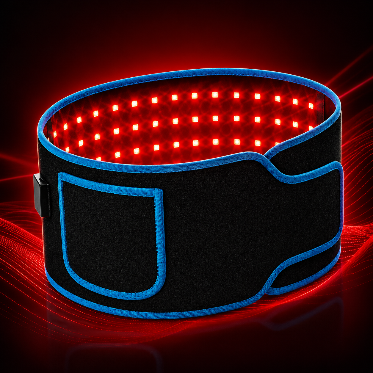 Red Light Therapy Belt for Back & Joint Pain | Infrared LED Recovery Wrap | High-Intensity Output