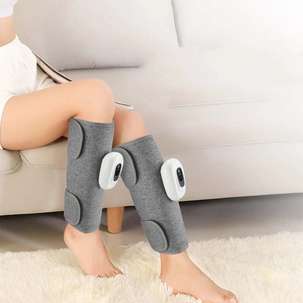 Air Compression Calf Massager | Wireless Leg & Arm Massager with 3 Modes, 1800mAh Battery | Improves Circulation & Muscle Recovery