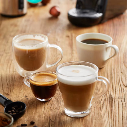 4-in-1 Capsule Coffee Machine | Compatible with Nespresso Original, K-Cup and Dolce Gusto Pods plus Ground Coffee, 19-Bar Hot/Cold