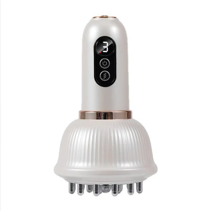 Lymphatic Drainage Massager | Anti Cellulite Body Massager for Legs, Thighs, Belly, Arms & Waist White