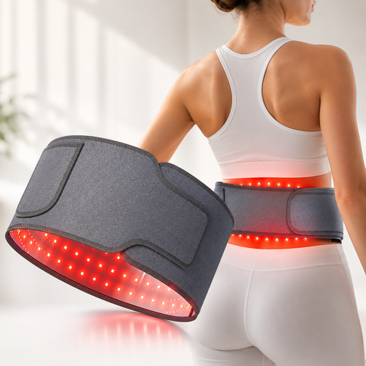 Red Light Therapy Belt for Back & Joint Pain | Infrared LED Recovery Wrap | High-Intensity Output