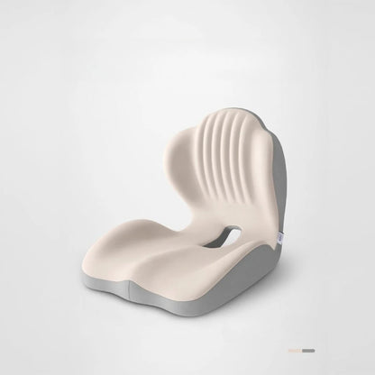 Seat Cushion with Back Support | Memory Foam Office Chair Cushion | Ergonomic Seat and Lumbar Support for Posture