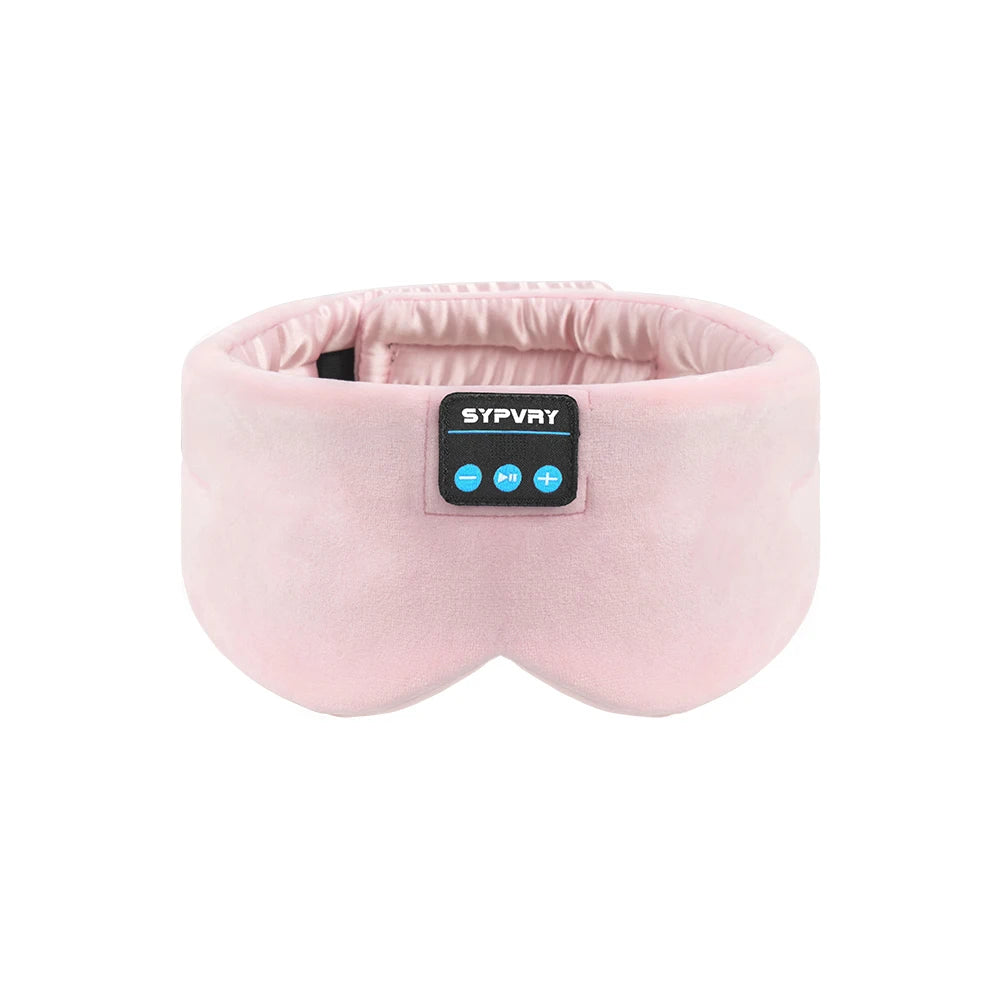 Bluetooth Sleep Mask with Headphones | Silk Eye Mask for Sleeping, Meditation & Travel | Wireless Music Eye Mask by vitaAsana