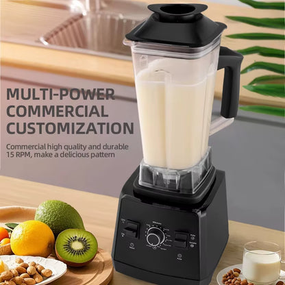 Professional Blender & Grinder Combo | 2400W Peak Power, 68oz BPA-Free Pitcher, 25000 RPM Ice Crusher | Smoothies, Shakes & More