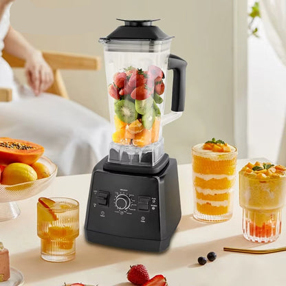 Professional Blender & Grinder Combo | 2400W Peak Power, 68oz BPA-Free Pitcher, 25000 RPM Ice Crusher | Smoothies, Shakes & More