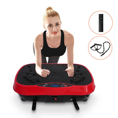 Vibration Plate Exercise Machine | Full Body Shaker with 99 Speeds, 5 Programs, LCD Display & Remote Control