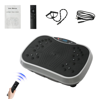 Vibration Plate Exercise Machine | Full Body Shaker with 99 Speeds, 5 Programs, LCD Display & Remote Control