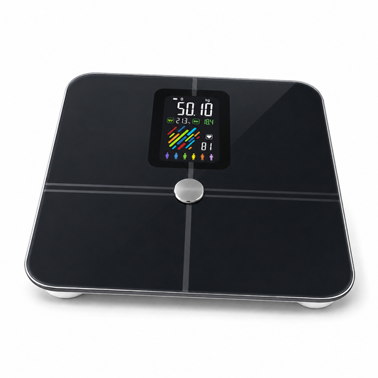 Smart Body Fat Scale with VA Display | 15 Metrics, 0.1 lb Precision, Starfit Bluetooth App, Offline Mode & 400 lb Capacity