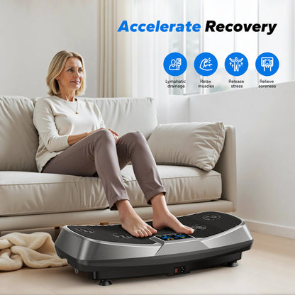 3D Vibration Plate Exercise Machine | Full Body Toning, Fat Burning & Home Fitness